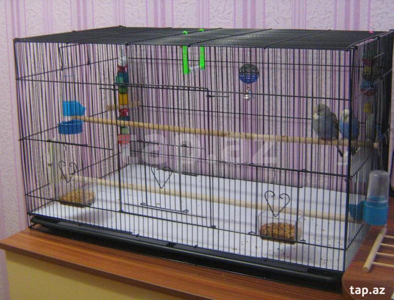 Большая клетка для попугая Большая клетка для попугая