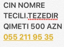 Bakcell nömrə – 055-211-95-35