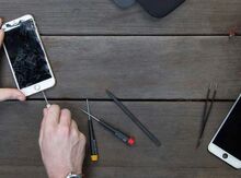 Samsung və iPhone şüşələrinin dəyişdirilməsi
