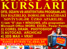 Ofis, dizayn, qrafik və memarlıq proqramları