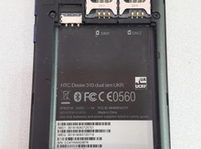 "HTC Desire 310 Dual".ekran sensoru