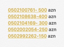 Azercell nömrələr