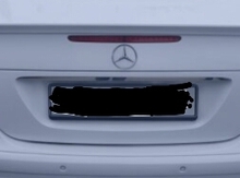 "Mercedes W211" nömrə paneli