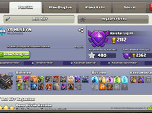 "Clash of clans" oyun akkauntu