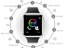 "A1 Smartwatch" qol saatı