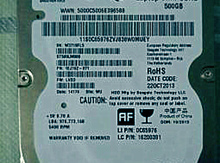 Sərt disk 500GB Seagate