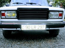 "VAZ 2107" radiator barmaqlığı və ön faraları