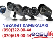 Təhlükəsizlik kameraların quraşdırılması