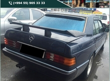 "Mercedes W190" arxa LED spoileri