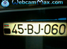 Avtomobil qeydiyyat nişanı - 45-BJ-060