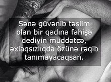 Xanımla tanış olmag istəyirəm