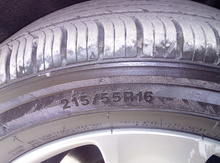 Kumho şinləri 215/55 R16