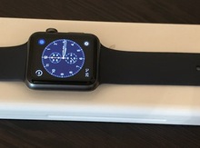"Apple Watch Sport 42mm Space Grey" qol saatı