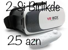 3D eynək "VR Box" + pult