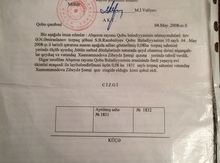 8 sot torpaq sahəsi, Abşeron r.