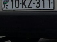 Avtomobil qeydiyyat nişanı - 10-KZ-311