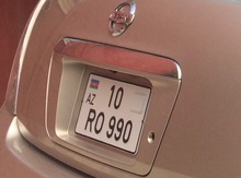 Avtomobil qeydiyyat nişanı - 10-RO-990