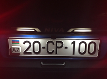 Avtomobil qeydiyyat nişanı - 20-CP-100