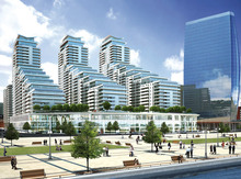 4-otaqlı yeni tikili kirayə verilir, Ü. Hacıbəyov küç., 210 m²