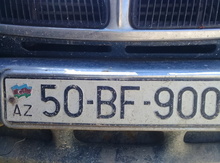 Avtomobil qeydiyyat nişanı - 500-BF-900