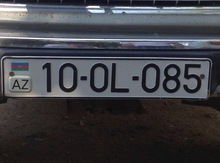 Avtomobil qeydiyyat nişanı "10-OL-085"