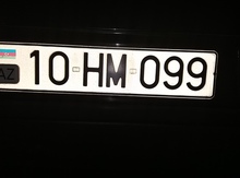 Avtomobil qeydiyyat nişanı - 10-HM-099