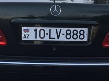 Avtomobil qeydiyyat nişanı - 10-LV-888
