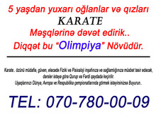 Karate məşqləri