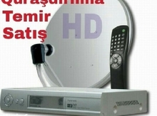 Peyk və ATV+ antenlərinin quraşdırılması