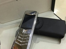 Vertu Signature S Chrome Gray Alligator 2017