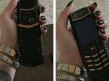 Vertu Signature S Gold Rose Black Matte 2017