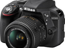 Nikon D3300 DSLR Camera with 18-55mm Lens Black