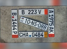Avtomobil qeydiyyat nişanı - 10-NS-088