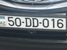 Avtomobil qeydiyyat nişanı - 50-DD-016