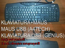 Klaviatura və kompüter siçanı