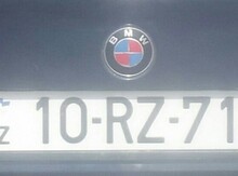 Avtomobil qeydiyyat nişanı - 10-RZ-717