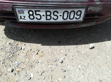 Avtomobil qeydiyyat nişanı - 85-BS-009