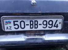Qeydiyyat nişanı 50-BB-994
