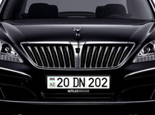 Avtomobil qeydiyyat nişanı - 20-DN-202