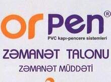 PVC qapı və pəncərə sifarişi