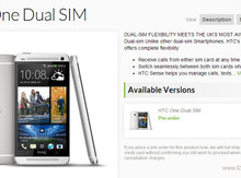 HTC One dual sim