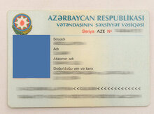 Şəxsiyyət vəsiqəsi itib