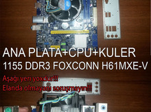 Ana Plata "DDR3 1155 Foxconn H61MXE-V"