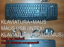 Klaviatura və kompüter siçanı