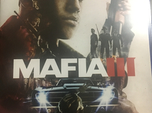 PS4 oyun diski "Mafia 3"