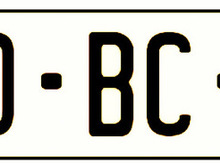 Avtomobil qeydiyyat nişanı -10-BC-020