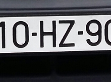 Avtomobil qeydiyyat nişanı - 10-HZ-903