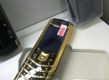 Vertu Signature S Alligator Design Black Gold 2017