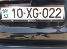 Avtomobil qeydiyyat nişanı - 10-XG-022
