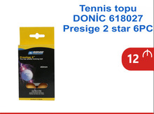 Tennis topu "DONIC 618027 Presige 2 star 6PC"